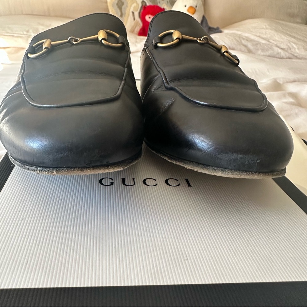 Authentic Gucci Princetown Mules - Picture 2 of 8